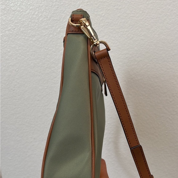 Olive Green Michael Kors Crossbody Purse - Picture 2 of 4